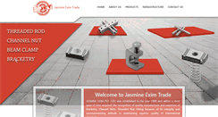 Desktop Screenshot of jasmineexim.com